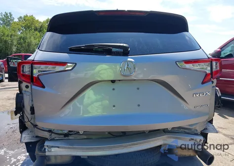 2019 Acura Rdx Technology Package z USA, uszkodzony, nr VIN 5J8TC2H50KL026455